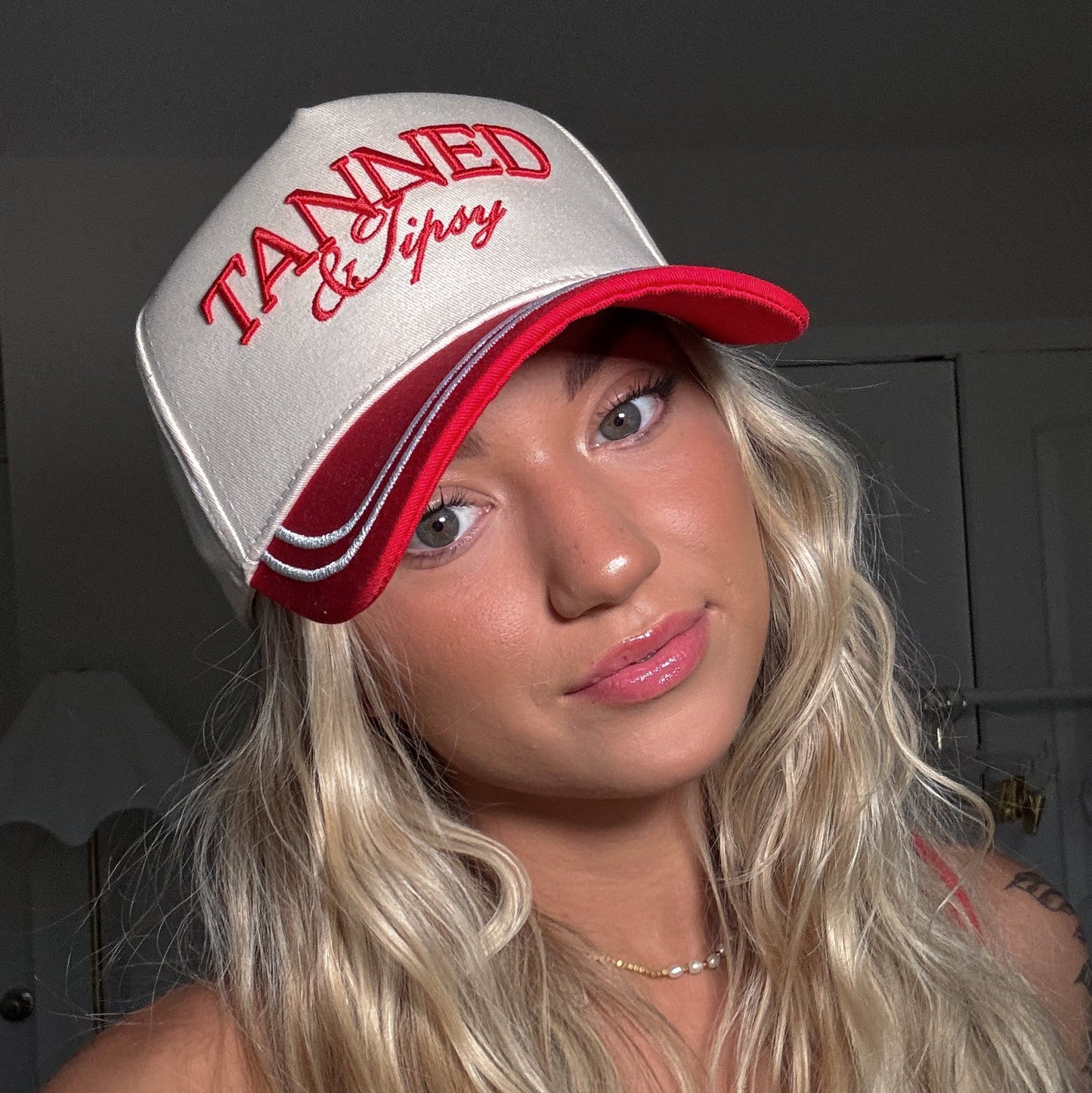 Tanned & tipsy trucker